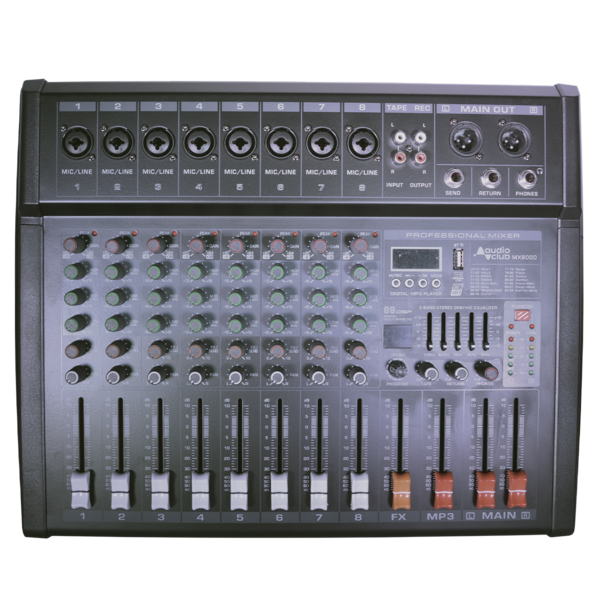 Table de mixage professionnelle